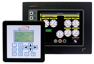Natural gas compressor controllers, instruments and panels
