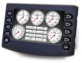 HV750 marine engine and vessel data display