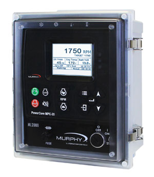 ML2000 engine/pump control panel