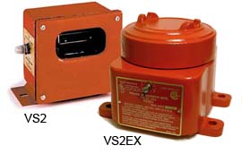 VS2 / VS2EX shock / vibration switches